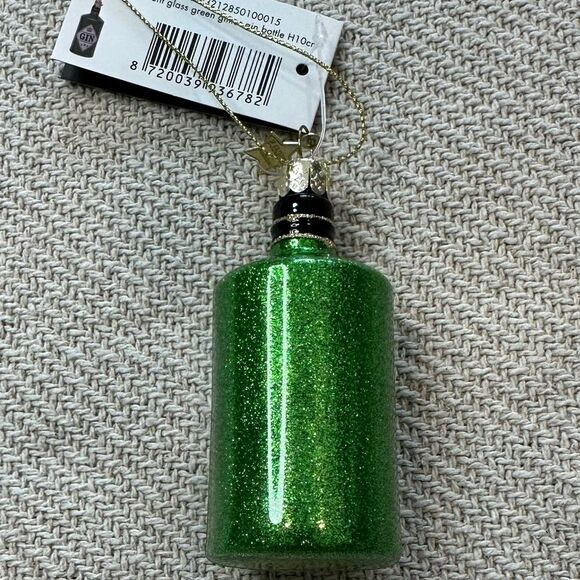 GIN Liquor Bottle Christmas Tree Ornament NWT Holiday Decor Gift - Picture 5 of 7